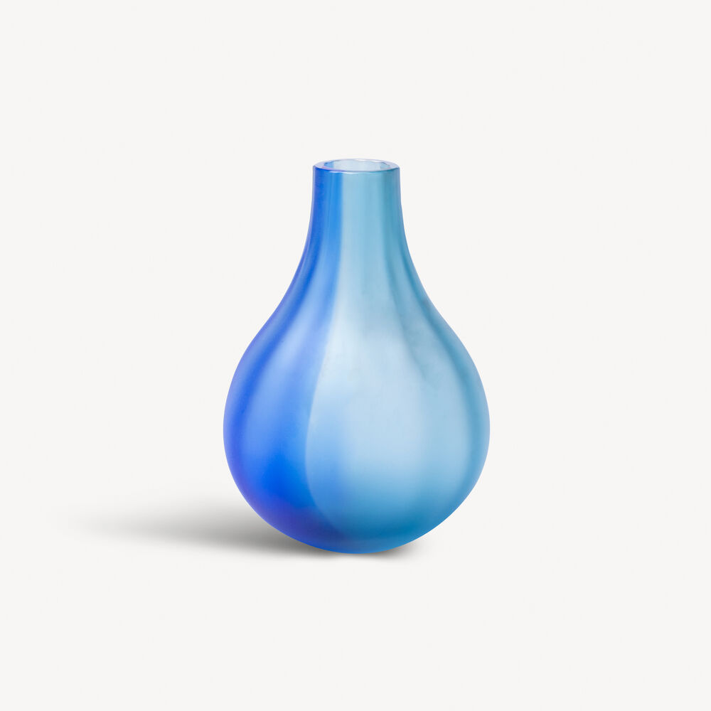 K&B Iris vase blå 12,7cm